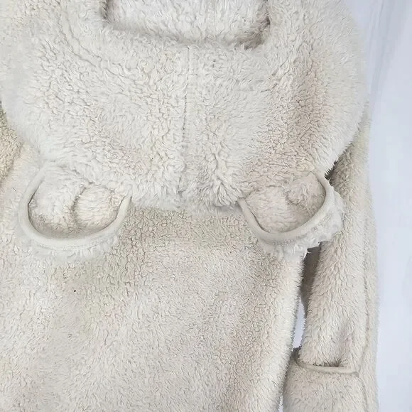 L.l. Bean Ivory Pram Snow Suit Baby Infant Size 6-12M - Picture 7 of 8